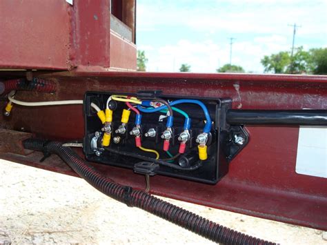 junction boxes trailer|utility trailer wiring junction box.